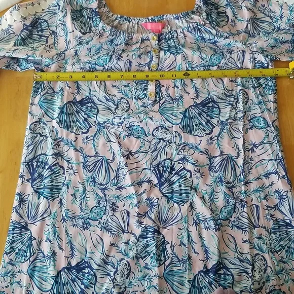 Lilly Pulitzer Remmy Tunic Dress Magnolia Lilac A Little Jelly M - Picture 10 of 12